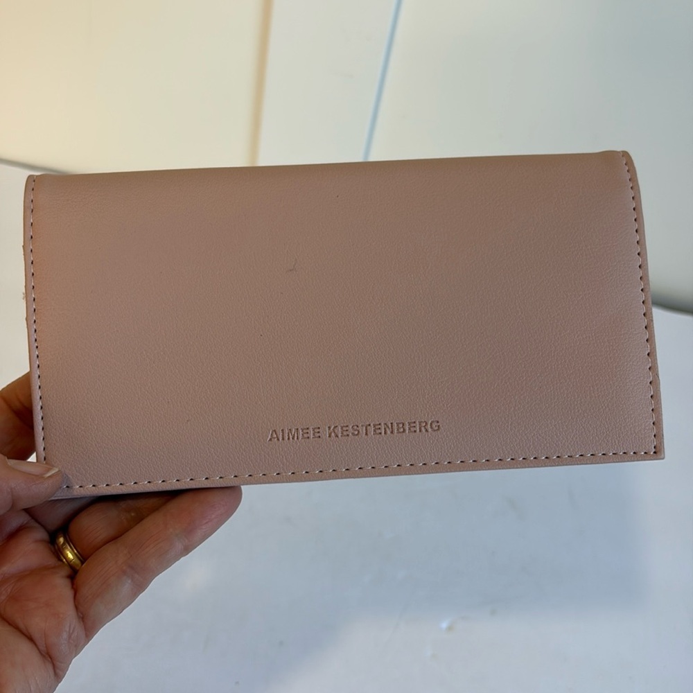 Aimee Kestenberg Blush Pink Marietta Minimalist Wallet